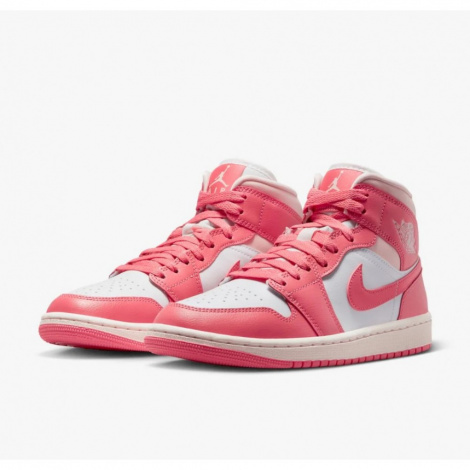 Кроссовки Jordan 1 Mid Strawberries And Cream (W)