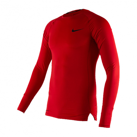 Термобілизна футболка Nike NP TOP LS TIGHT червона BV5588-657