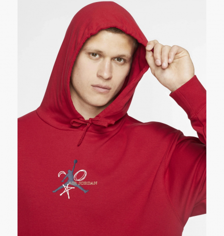 Худі Air Jordan Legacy Fiba Lightweight Pullover Hoodie Red