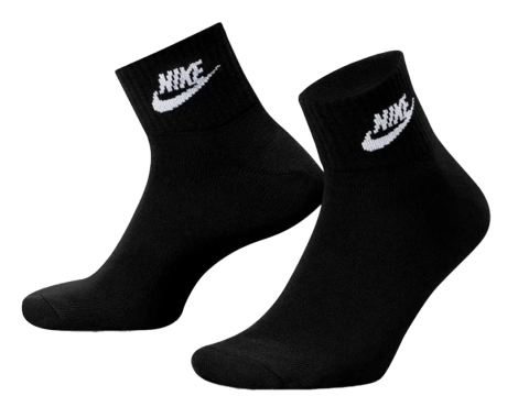 Шкарпетки Nike Sportswear Essential чорні CQ0301-010 (3 пари)