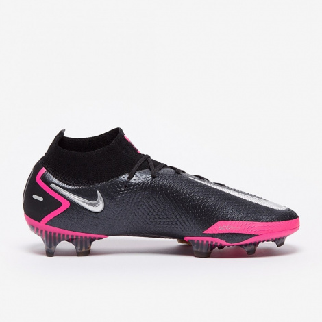 Кроссовки Nike Phantom Gt Elite Df Fgblack Pink Blast