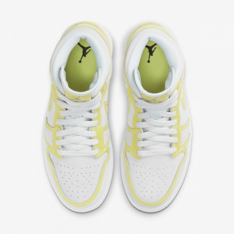 Кроссовки Jordan 1 Mid Opti Yellow (W)