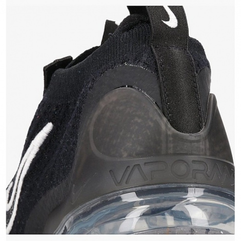 Кроссовки Nike Air Vapormax 2021 Fk Black Metallic Silver (W)