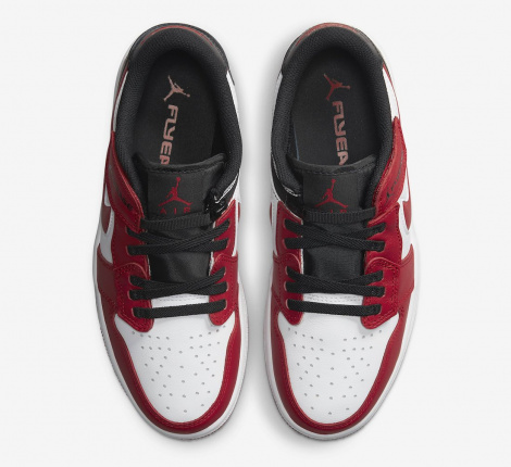 Кроссовки Jordan 1 Low Flyease Gym Red