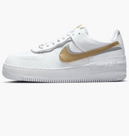 Кроссовки Nike Air Force 1 Low Shadow White Gold (W)