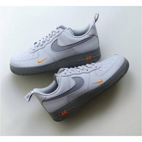 Кроссовки Nike Air Force 1 Low Wolf Grey Kumquat