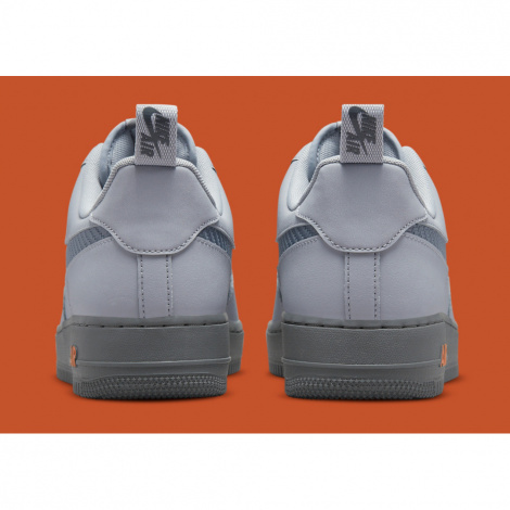 Кроссовки Nike Air Force 1 Low Wolf Grey Kumquat