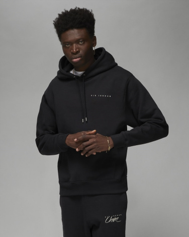 Худи Air Jordan Fleece Hoodie X Union La Black