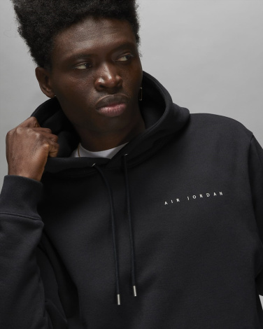 Худи Air Jordan Fleece Hoodie X Union La Black