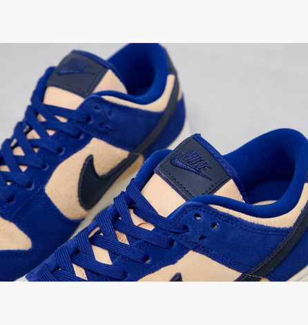 Кроссовки Nike Dunk Low Lx Blue Suede (W)