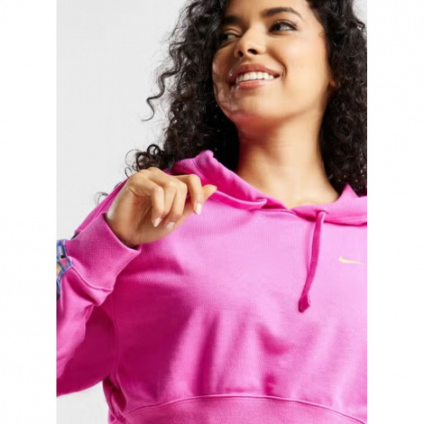 Худі Nike Dri-Fit Gt Fit Hoodie Pro Allover Print Kadın Pembe Sweatshirt