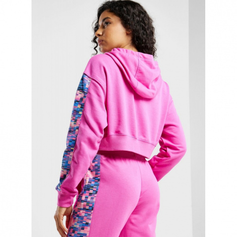 Худі Nike Dri-Fit Gt Fit Hoodie Pro Allover Print Kadın Pembe Sweatshirt