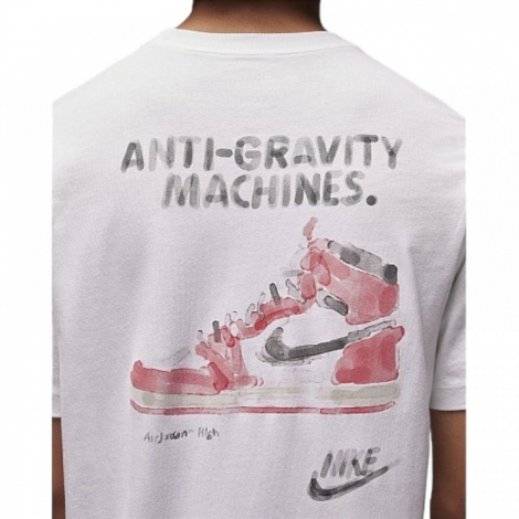 Футболка Air Jordan Brand Jfx Ss Crew2 Anti-Gravity Machines White