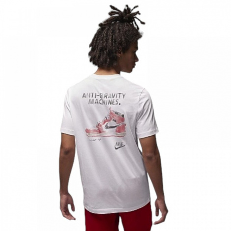 Футболка Air Jordan Brand Jfx Ss Crew2 Anti-Gravity Machines White