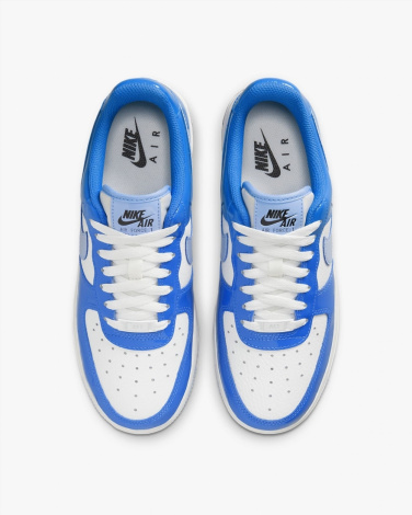 Кроссовки Nike Air Force 1 Low Blue Patent (W)