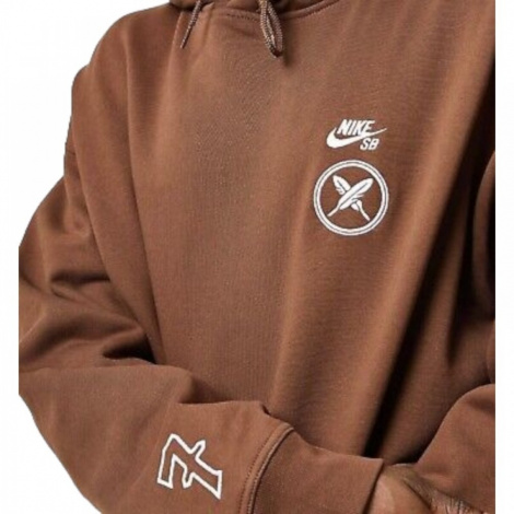 Худи Nike Sb X Yuto Horigome Fleece Pullover Hoodie Brown