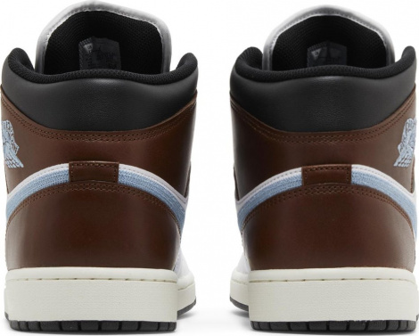 Кроссовки Air Jordan 1 Retro Mid Se 'Brown Blue Grey'