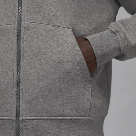 Толстовка Nike JORDAN BROOKLYN FLEECE FULL-ZIP HOODIE сіра FV7289-091