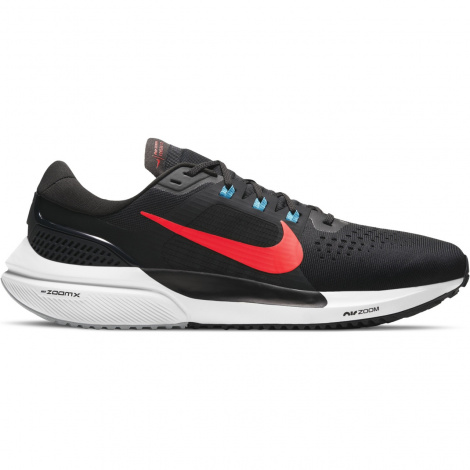 Кроссовки беговые Nike AIR ZOOM VOMERO 15 черно-красно-голубые CU1855-004