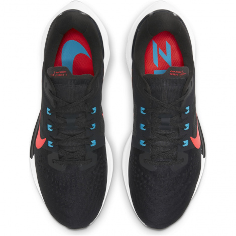 Кроссовки беговые Nike AIR ZOOM VOMERO 15 черно-красно-голубые CU1855-004