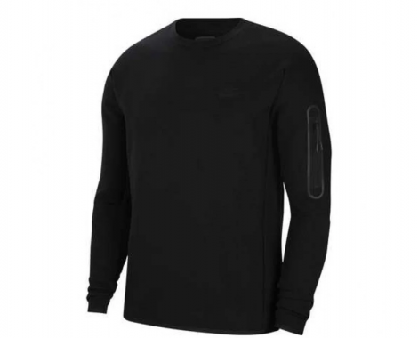 Світшот Nike M NSW TCH FLC CRW чорний CU4505-010