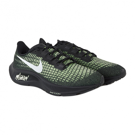 Кросівки Nike AIR ZOOM PEGASUS 37 чорно-зелені DH4264-001