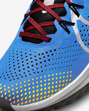 Кросівки для трейлраннінгу Nike REACT PEGASUS TRAIL 4 синьо-жовто-червоні DJ6158-401