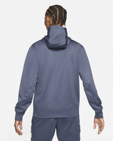 Толстовка Nike SPORTSWEAR MEN'S FULL-ZIP HOODIE темно-синя DM4672-437