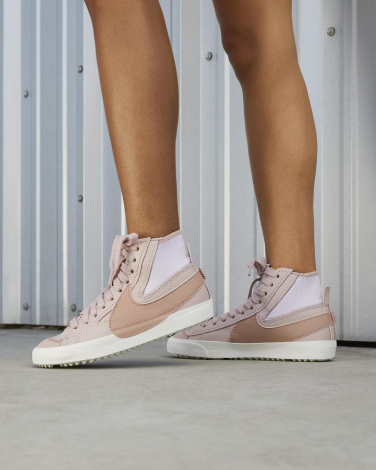 Кеды женские Nike W BLAZER MID 77 JUMBO розовые DQ1471-600