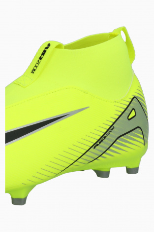 Детские бутсы Nike Zoom Mercurial Superfly 10 Academy FG/MG Junior - Лаймовый