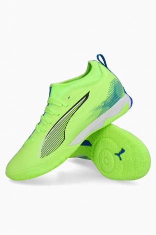 Дитячі футзалки Puma Ultra 5 Match IT Junior - Лаймовий