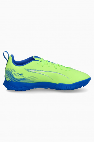Детские сороконожки Puma Ultra 5 Play TT Junior - Лаймовый