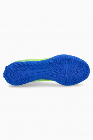 Детские сороконожки Puma Ultra 5 Play TT Junior - Лаймовый