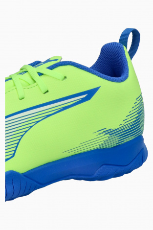 Детские сороконожки Puma Ultra 5 Play TT Junior - Лаймовый