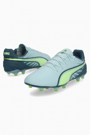 Бутси Puma King Match FG/AG - блакитний