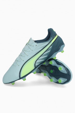 Бутси Puma King Match FG/AG - блакитний