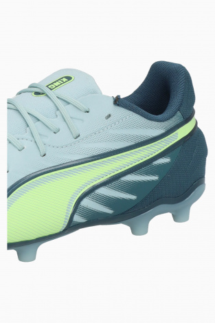 Дитячі бутси Puma King Match FG/AG Junior - блакитний
