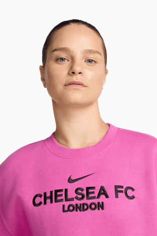 Кофта Nike Chelsea FC 24/25 Phoenix Fleece для жінок - рожевий