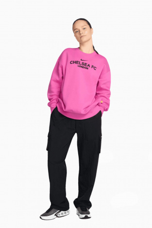 Кофта Nike Chelsea FC 24/25 Phoenix Fleece для жінок - рожевий