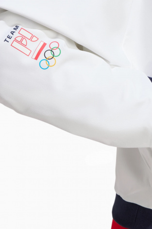 Кофта adidas NOC Poland Z.N.E. Podium FZ для женщин - белый