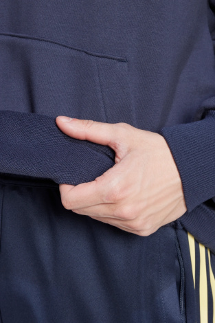 Кофта adidas House of Tiro French Terry - темно-синий