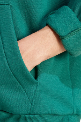 Кофта adidas House of Tiro Fleece - зелений