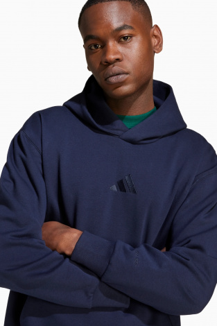 Кофта adidas All SZN Fleece - темно-синий