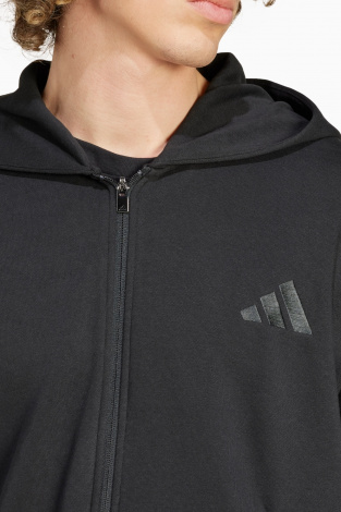 Кофта adidas All SZN Fleece FZ - чорний