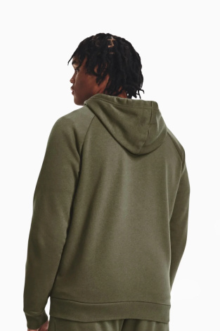 Кофта Under Armour Rival Fleece FZ - зеленый