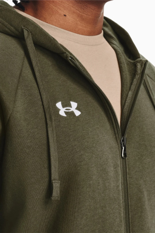 Кофта Under Armour Rival Fleece FZ - зеленый