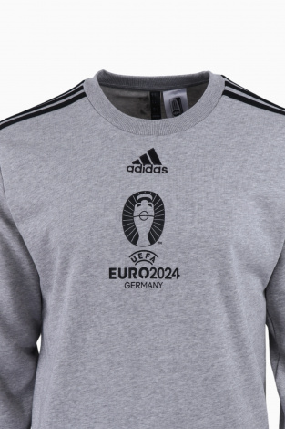 Кофта adidas EURO 2024 Crew - серый