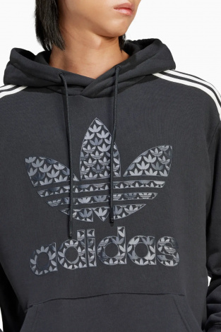 Кофта adidas Classic Mono Graphic - чорний