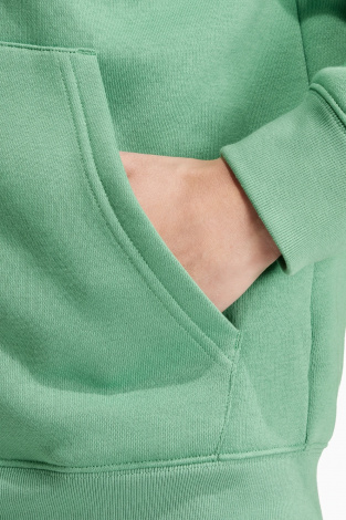 Кофта adidas Trefoil Essentials Full-Zip - зелений