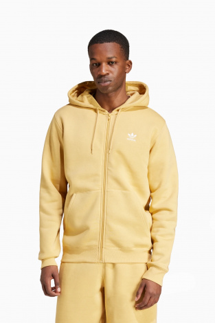 Кофта adidas Trefoil Essentials Full-Zip - желтый